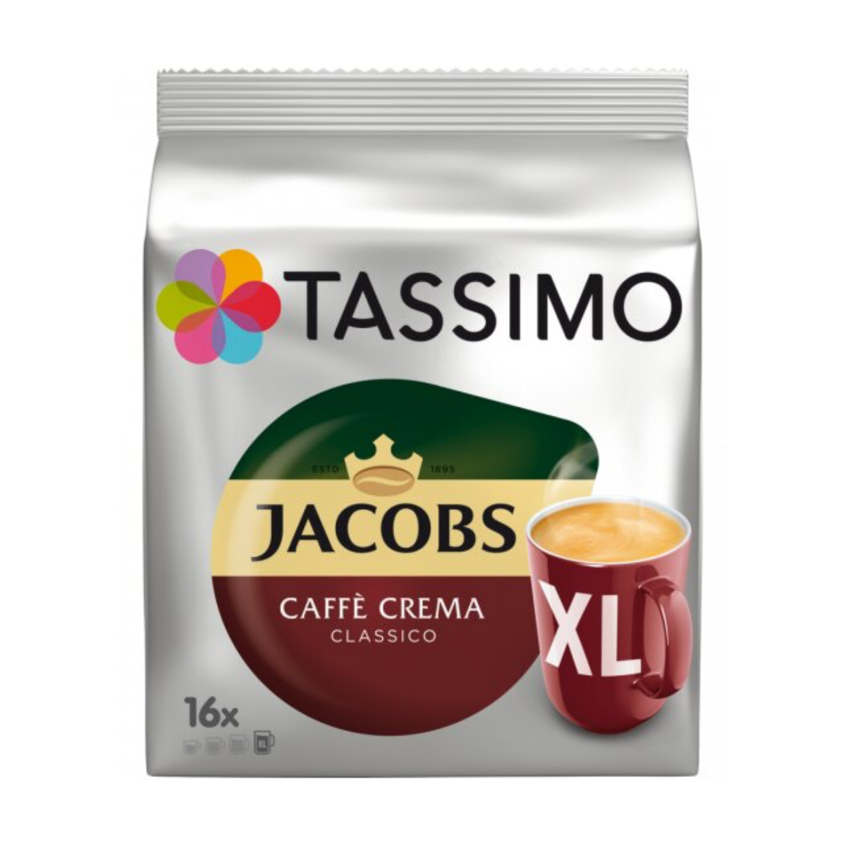 Tassimo Jacobs Caffe Crema Classico XL 16ST 132,8g