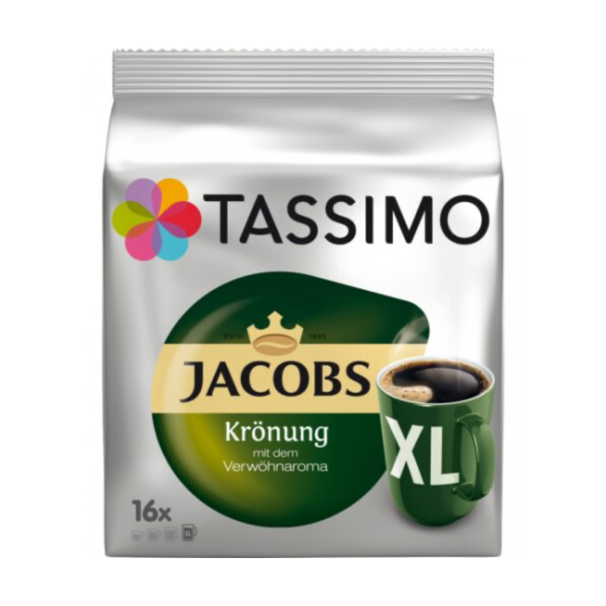 Tassimo Jacobs Kaffee Krönung XL 16ST 144g