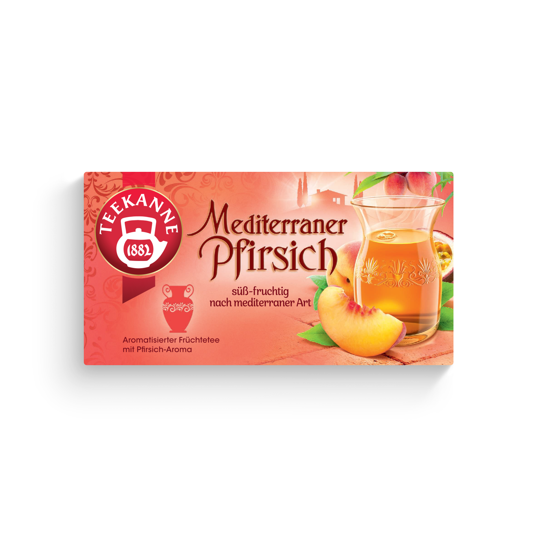 Teekanne Mediterraner Pfirsich 20ST 50g