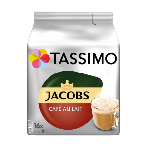 Tassimo Jacobs Kapseln Cafe au lait 16ST 184g