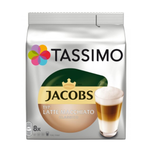 Tassimo Jacobs Kapseln Latte Macchiato Classico 8+8ST 264g