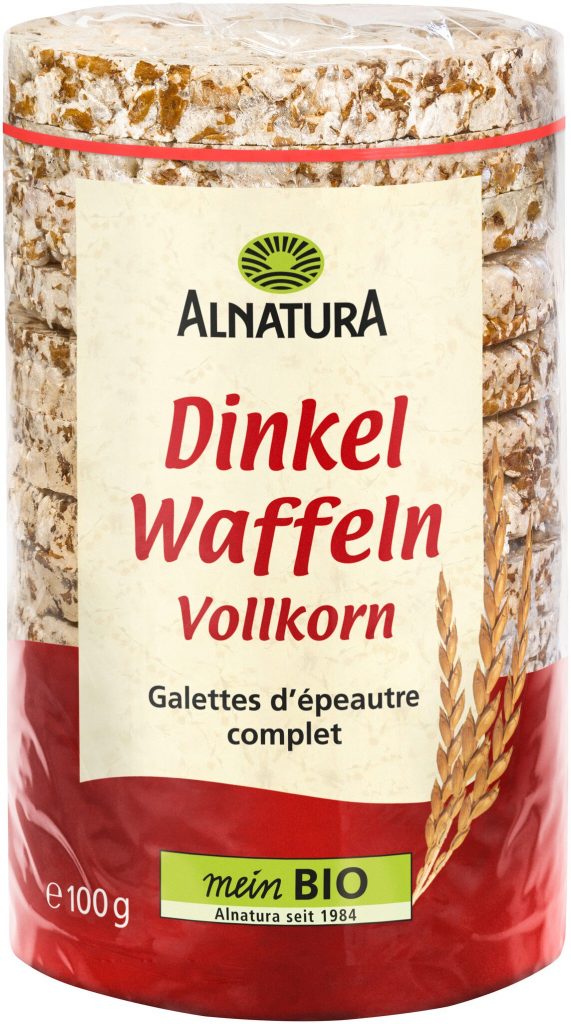 Bio Alnatura Dinkelwaffeln Natur 100g