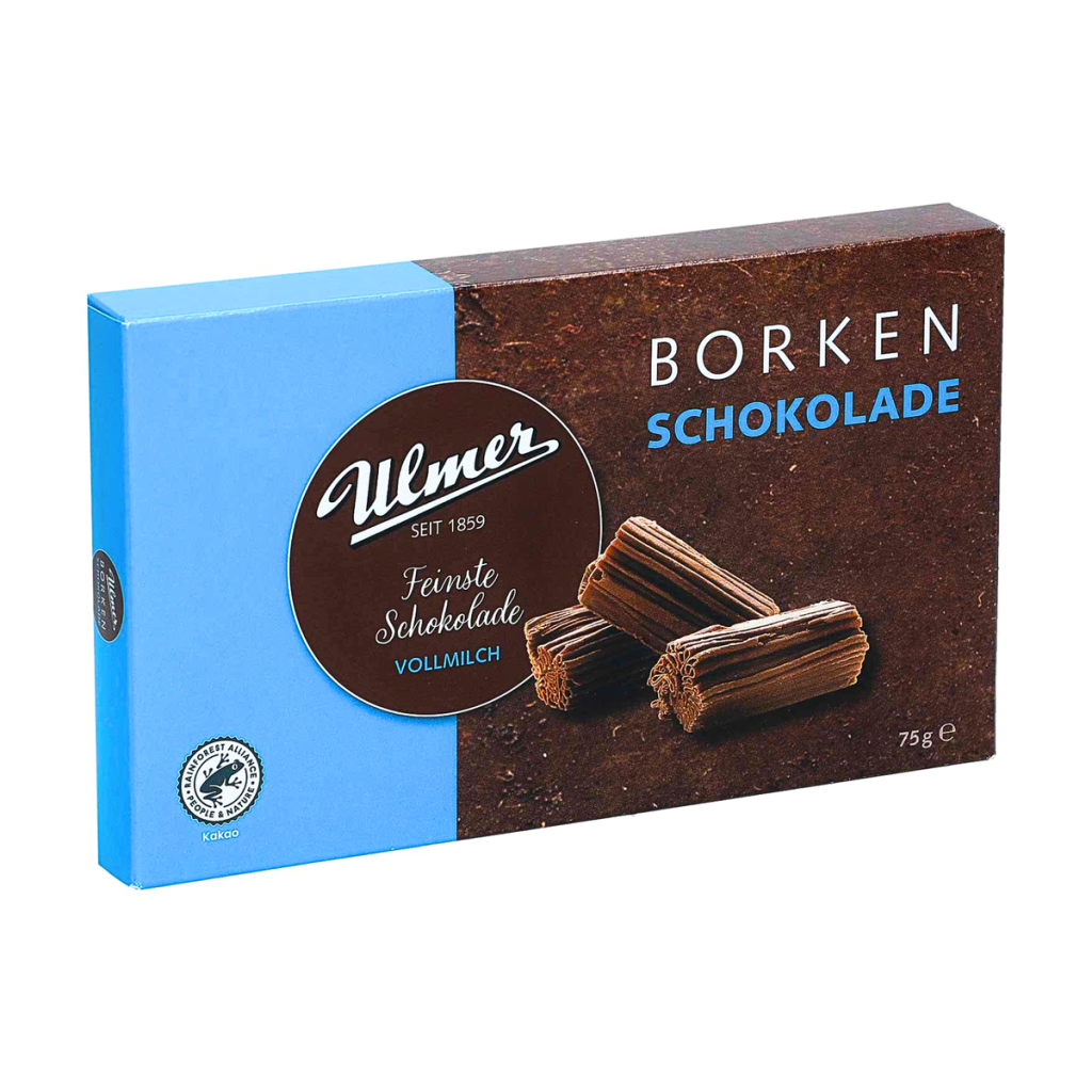 Ulmer Borkenschokolade Vollmilch 75g
