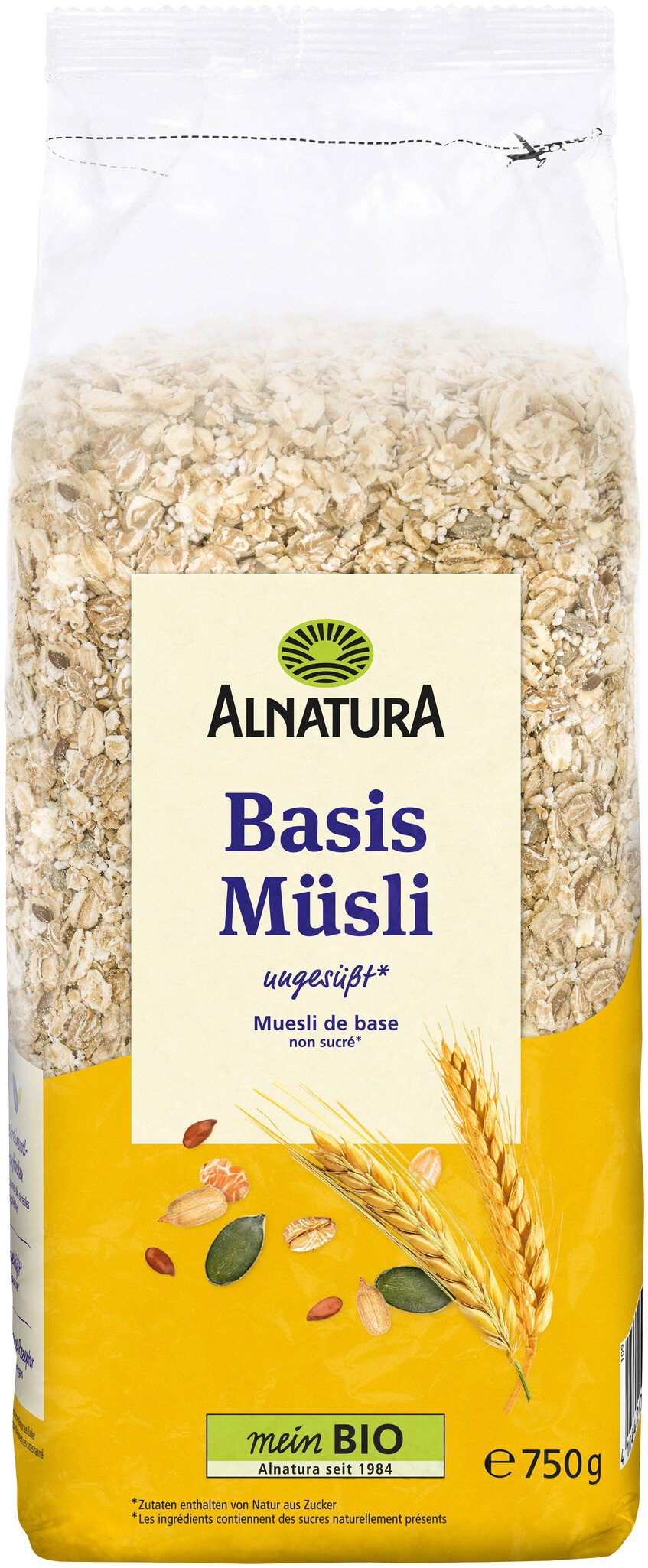Bio Alnatura Basis Müsli 750g
