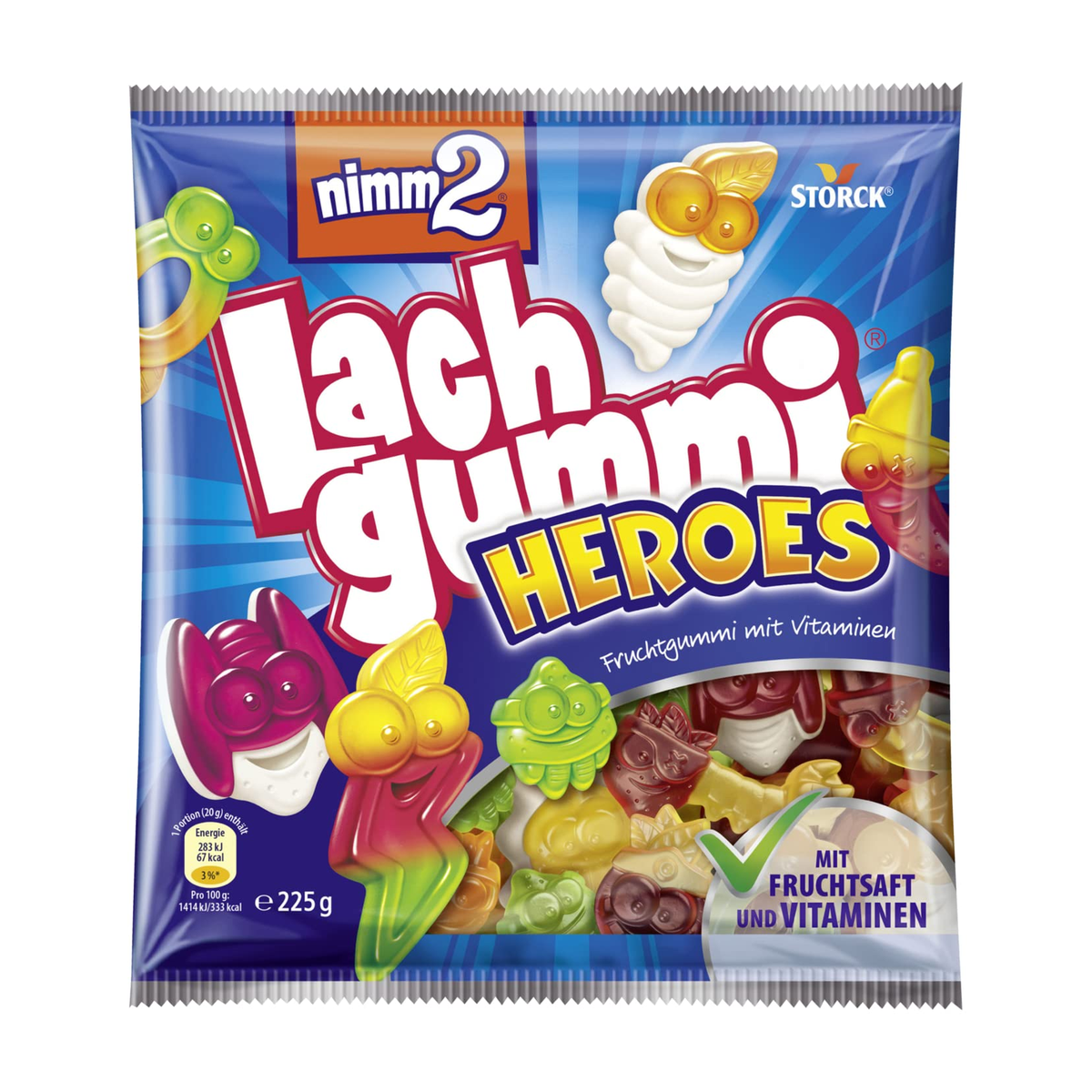 Nimm2 Lachgummi Heroes 225g