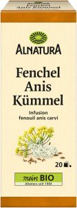 Bio Alnatura Tee Fenchel Anis Kümmel 20ST 45g