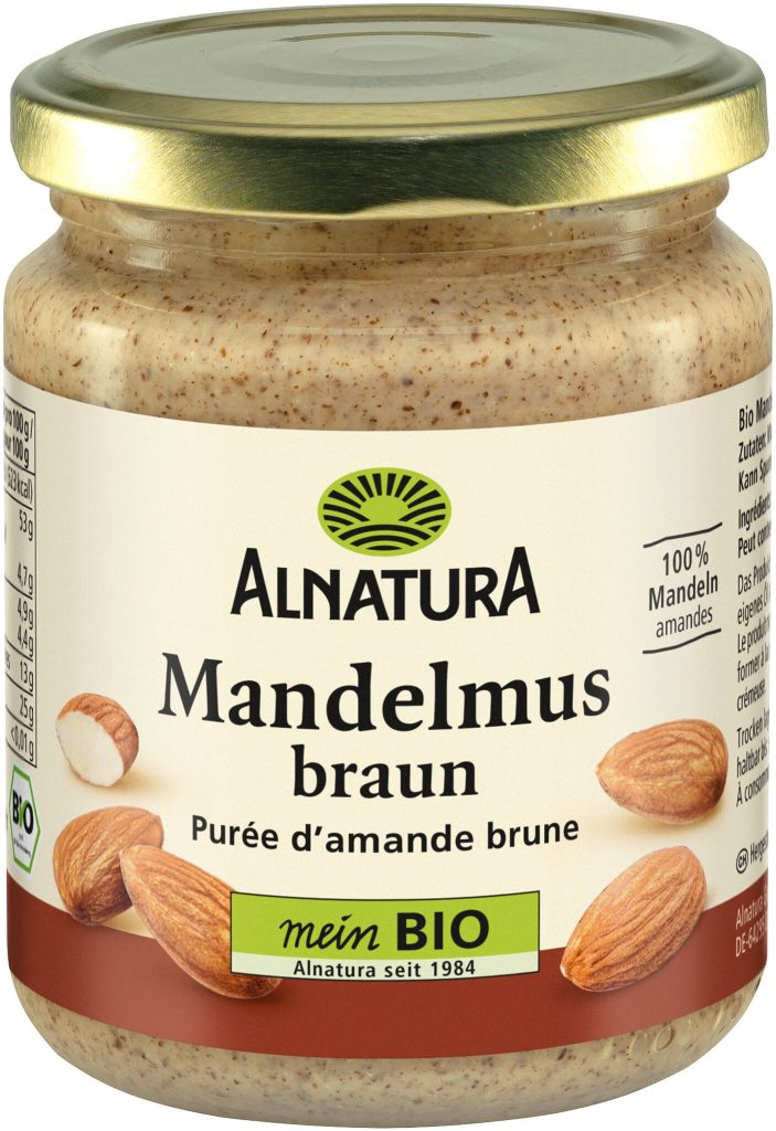Bio Alnatura Mandelmus braun 250g