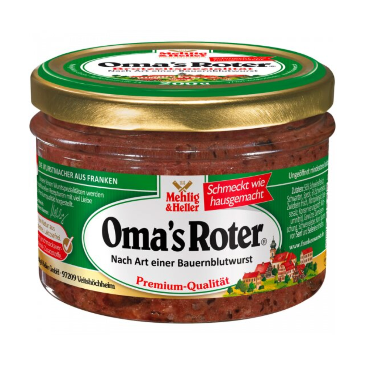Mehlig&Heller Omas Roter 200g