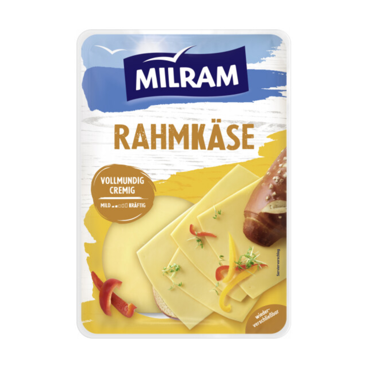 Milram Rahmkäse Scheiben 55% Rahmstufe 150g