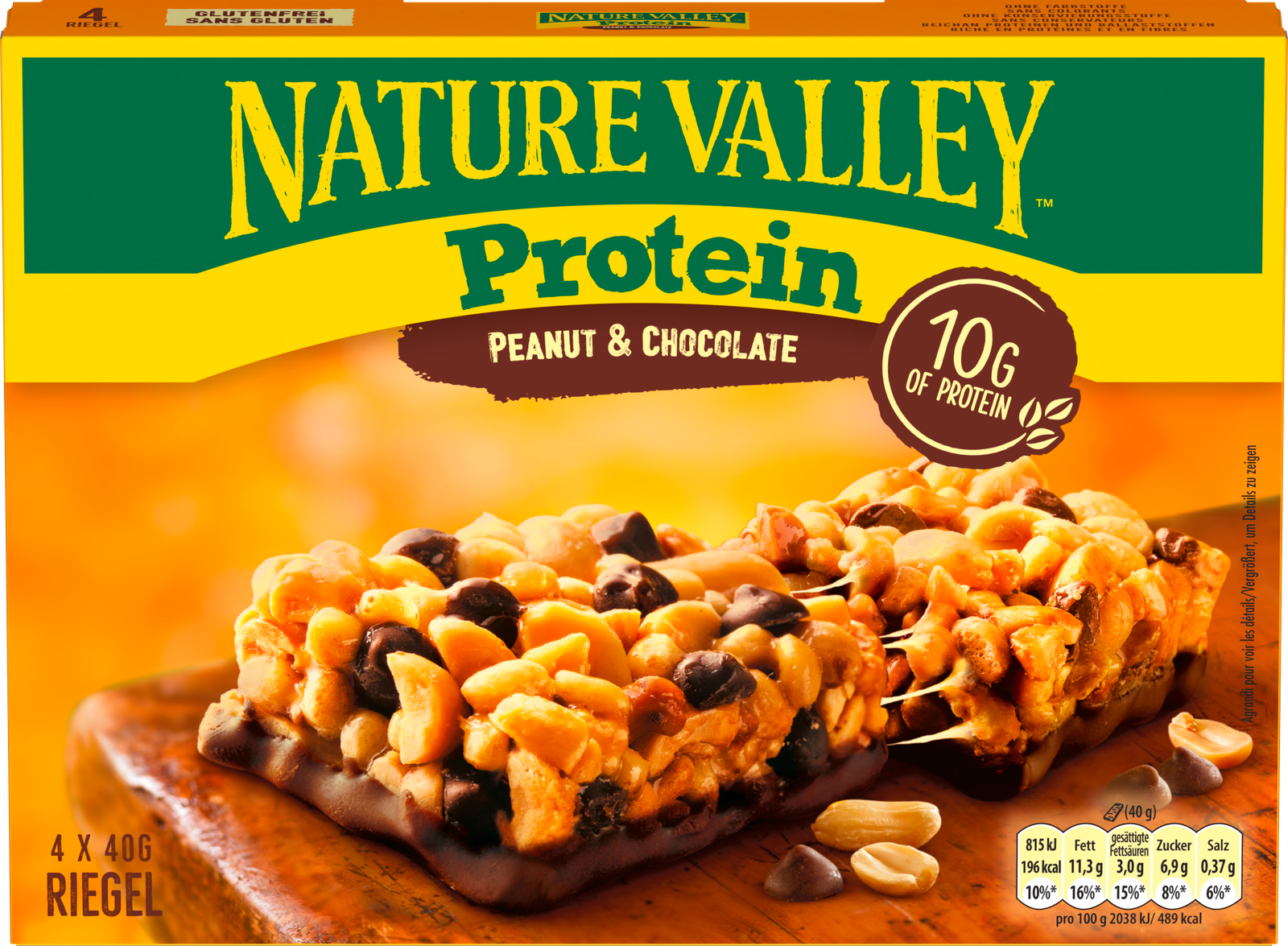 Nature Valley Protein Peanut&Choco 4x40g