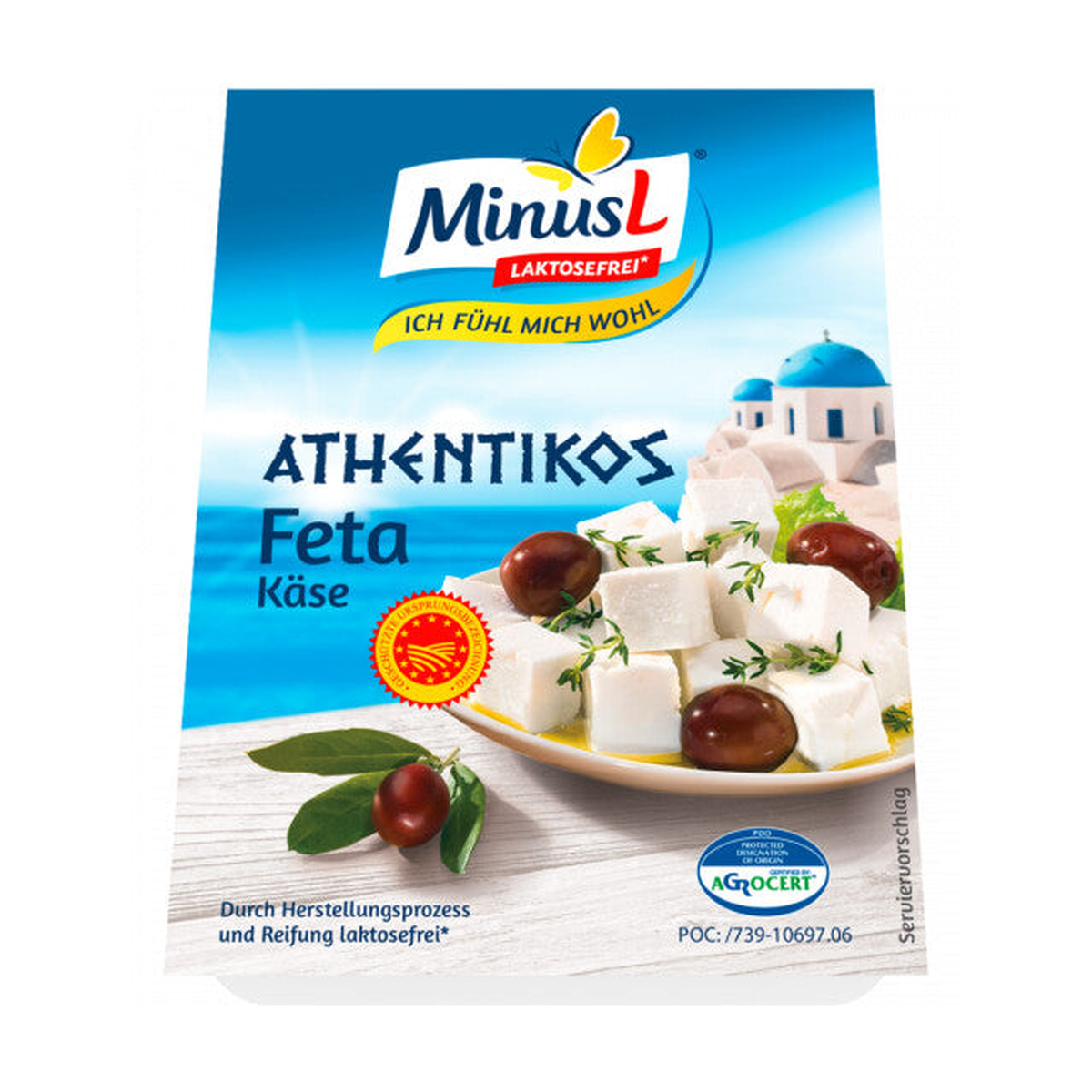 MinusL Feta 48% Vollfettstufe 150g