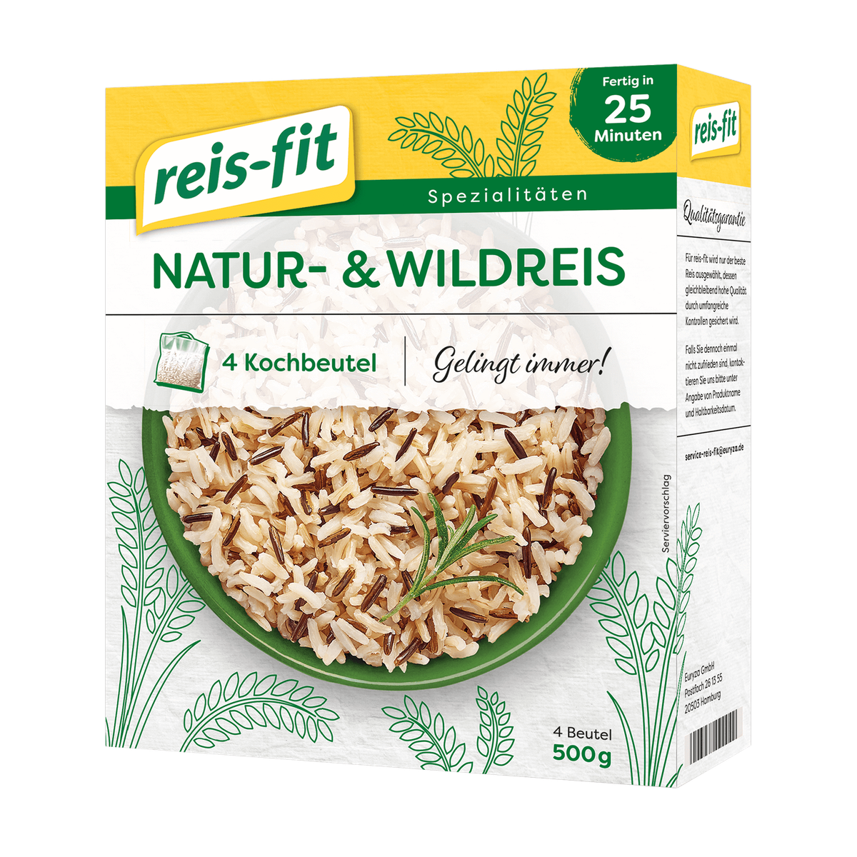 reis-fit Natur&Wildreis 500g
