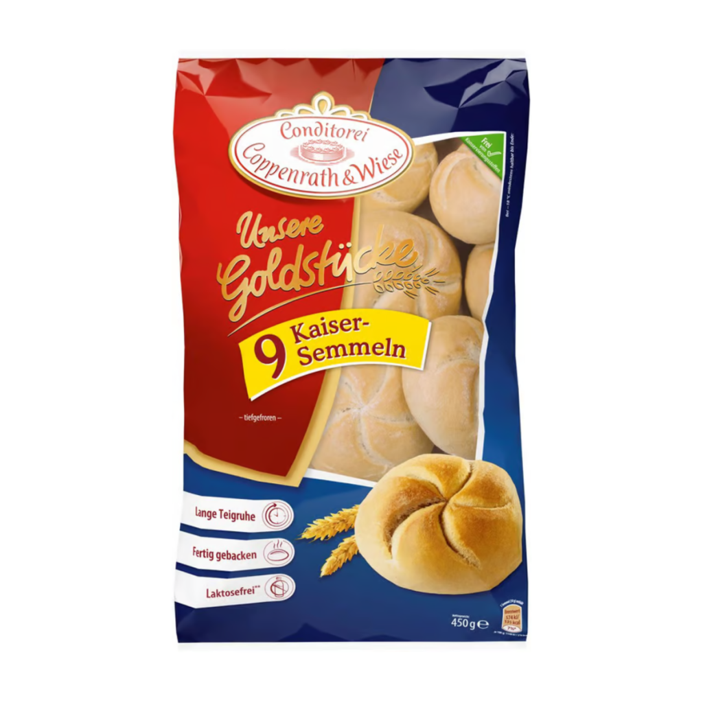 Coppenrath&Wiese Unsere Goldstücke Kaiser-Semmeln 9x50g