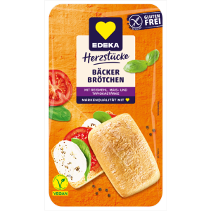 EDEKA Herzstücke Bäckerbrötchen glutenfrei 240g