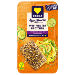 EDEKA Herzstücke Weltmeisterbrötchen glutenfrei 240g