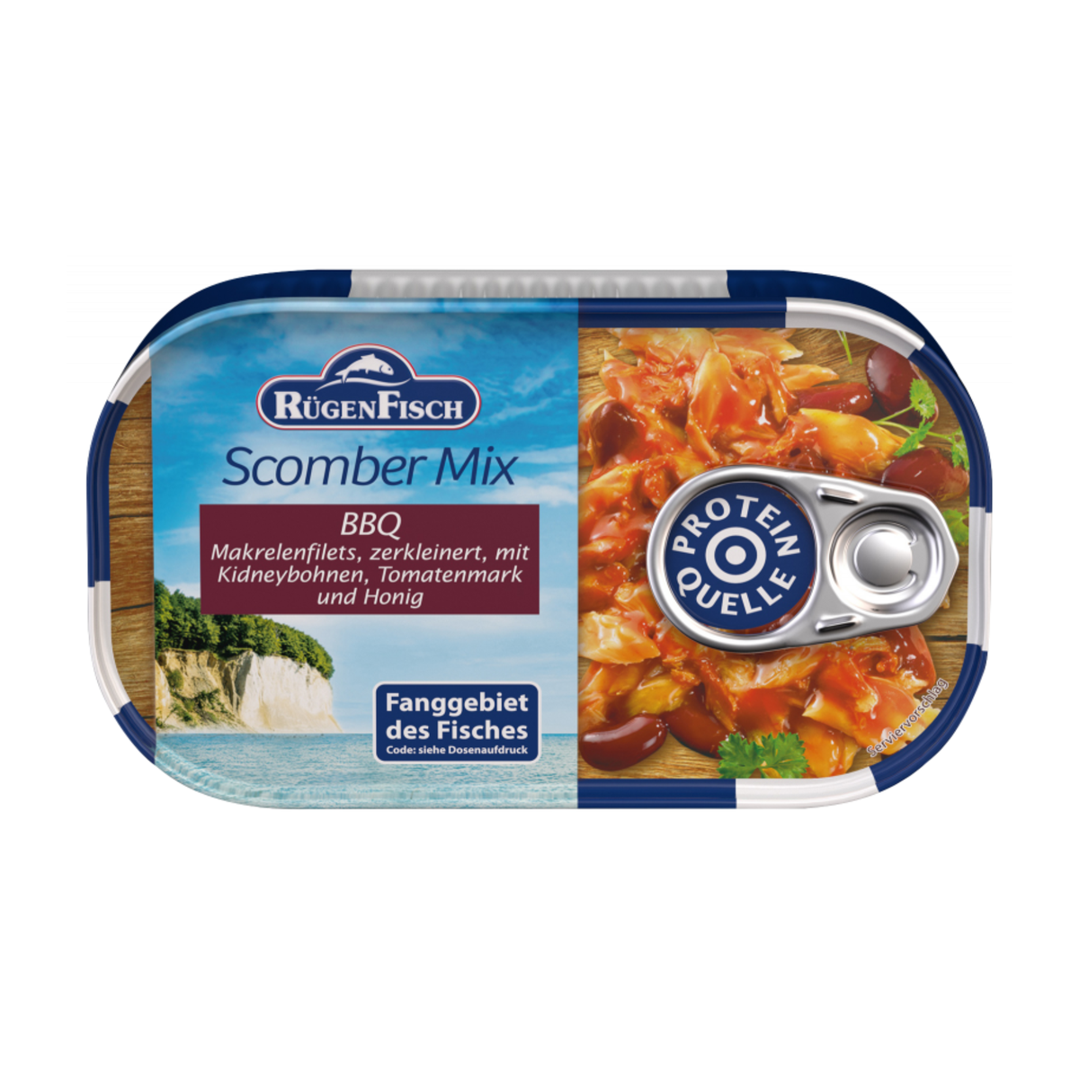 Rügen Fisch Scomber-Mix BBQ 120g