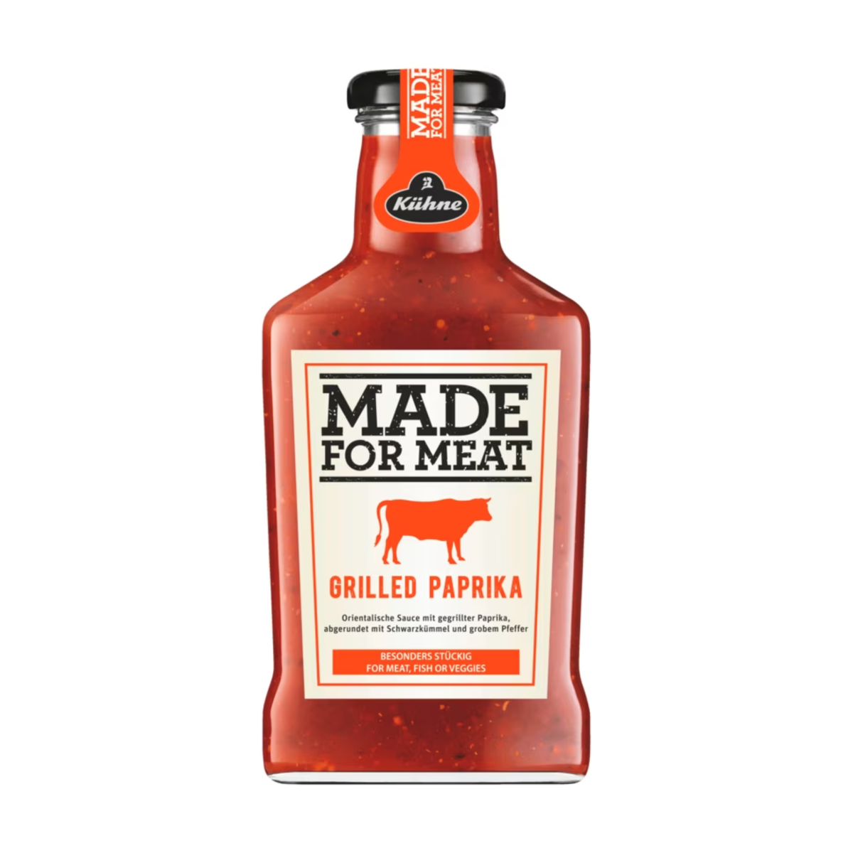 Kühne Würzsauce Made for Meat Grilled Paprika 375ml