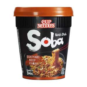 Nissin Cup Noodles Soba Sukiyaki Beef 89g