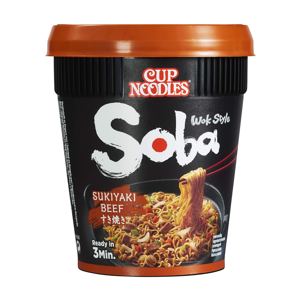 Nissin Cup Noodles Soba Sukiyaki Beef 89g