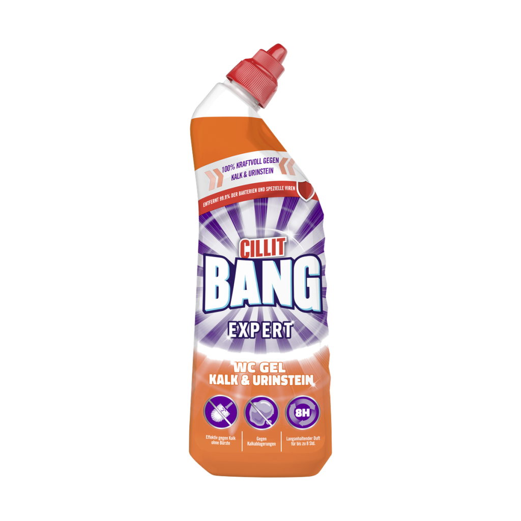Cillit Bang WC Power Gel Kalk-&Urinstein Zerstörer 750ml