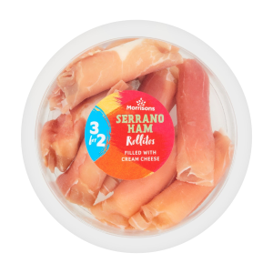 Tapas Serrano-Schinken-Rolle mit Frischkäse 100g