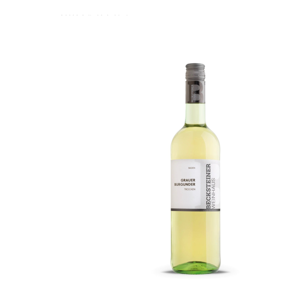 Becksteiner Weinhaus Grauer Burgunder QW trocken 0,75l