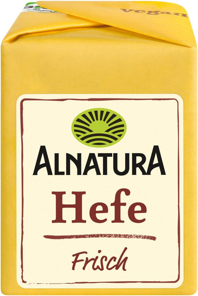 Bio Alnatura Hefewürfel für 1kg 42g