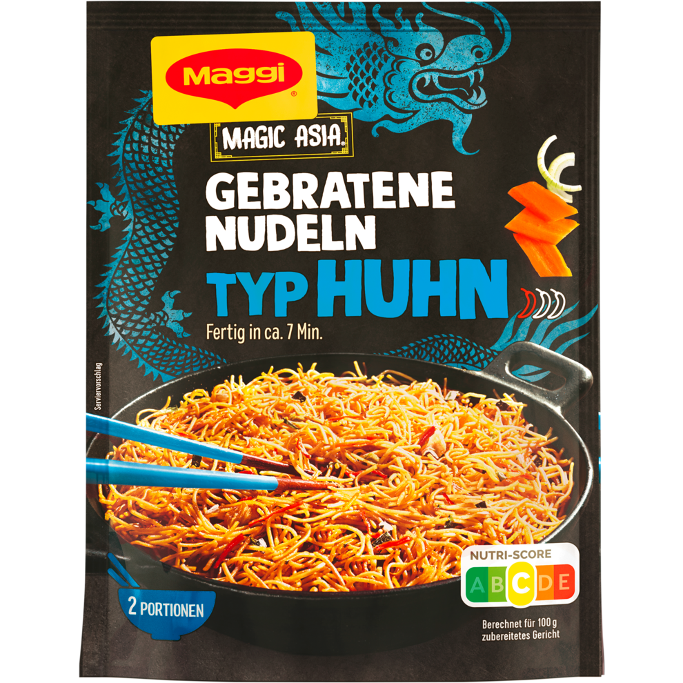 Maggi Magic Asia Gebratene Nudeln mit Huhn 121g
