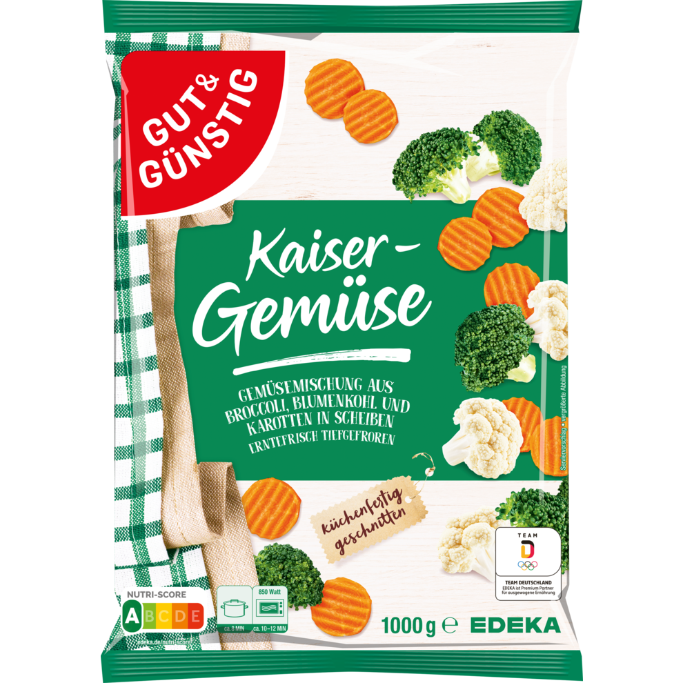 GUT&GÜNSTIG Kaisergemüse 1000g