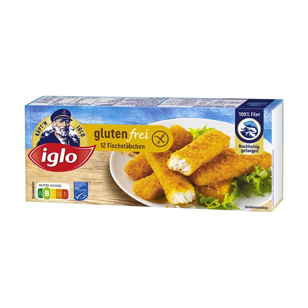 MSC Iglo Fischstäbchen glutenfrei 360g