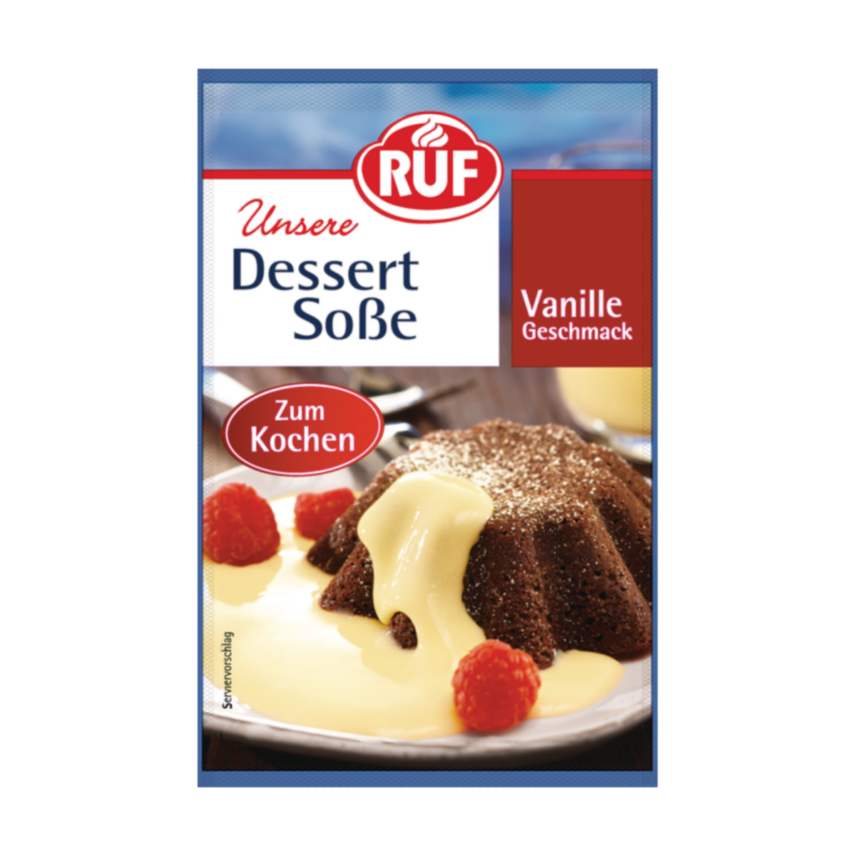 RUF Dessertsoße Vanille zum Kochen 3ST für 1,5l 55,5g