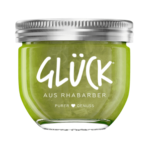 Glück Fruchtaufstrich Rhabarber 230g