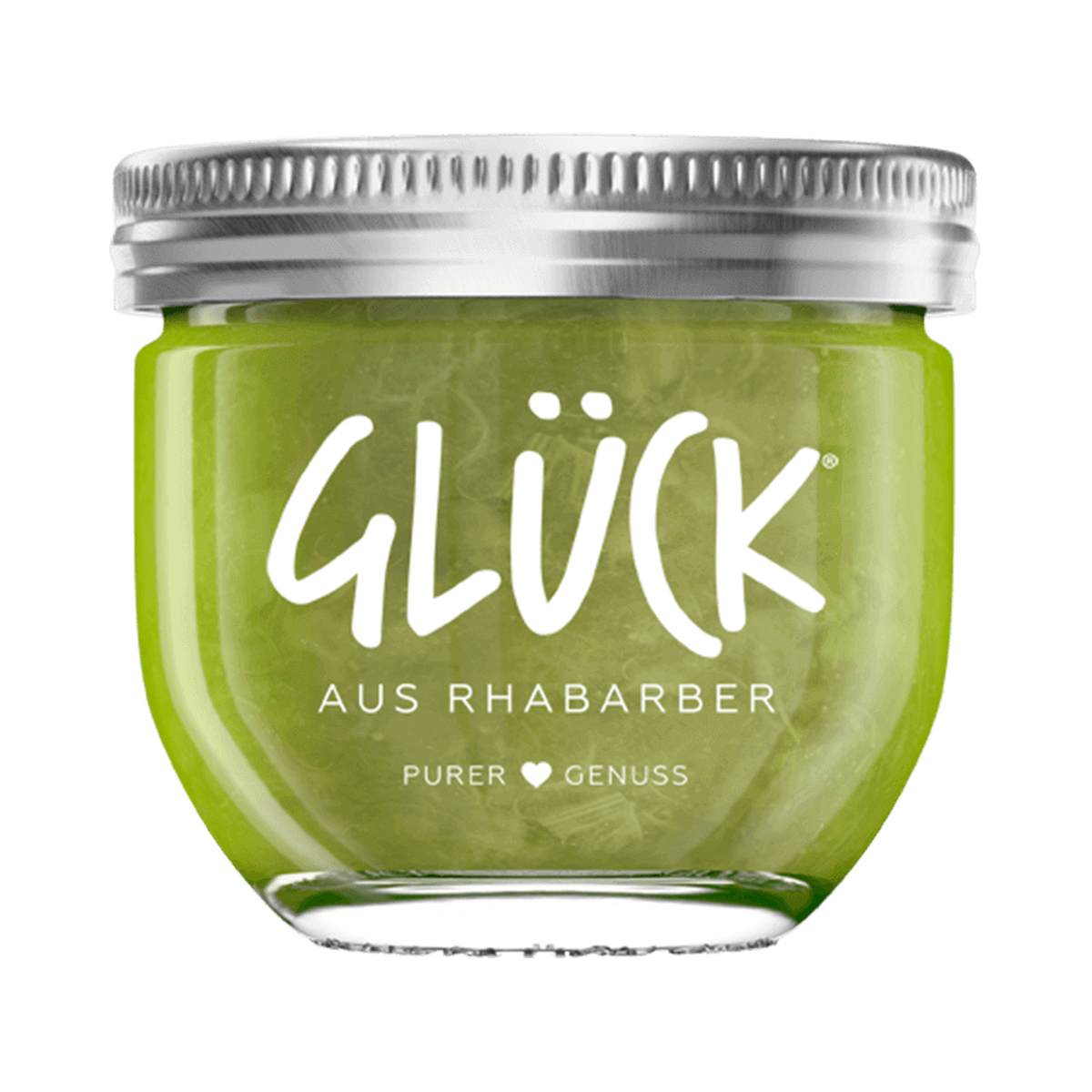 Glück Fruchtaufstrich Rhabarber 230g