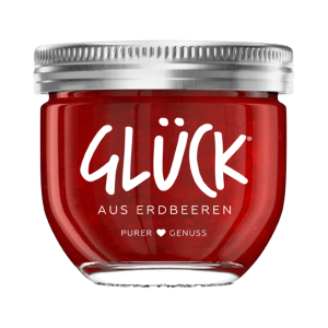 Glück Фруктовая намазка клубника 230g