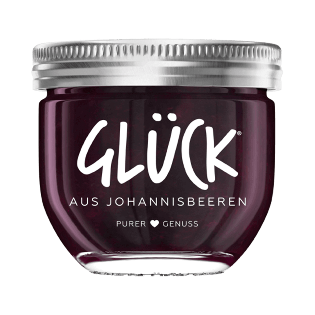Glück Фруктовая намазка чёрный смородина 230g
