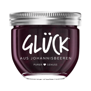 Glück Фруктовая намазка чёрный смородина 230g