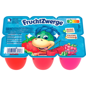 Danone Fruchtzwerge Erdbeere/Himbeere/Kirsche 6x50g