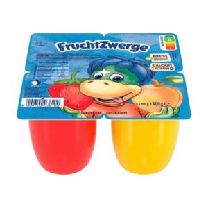Danone Fruchtzwerge Maxi Erdbeere/Aprikose 4x100g