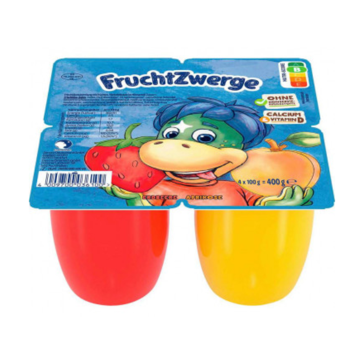 Danone Fruchtzwerge Maxi Erdbeere/Aprikose 4x100g
