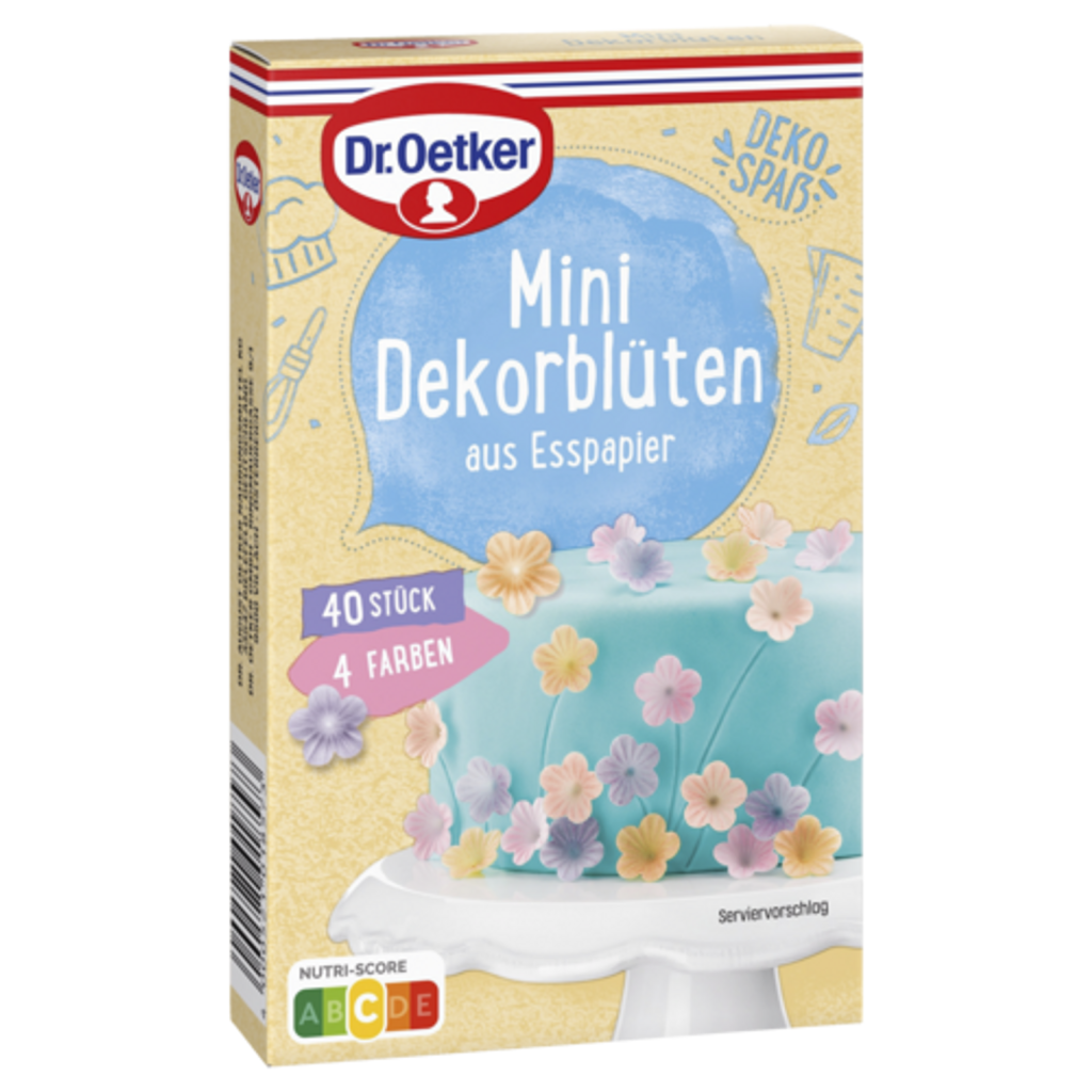 Dr.Oetker Mini Dekorblüten 40ST