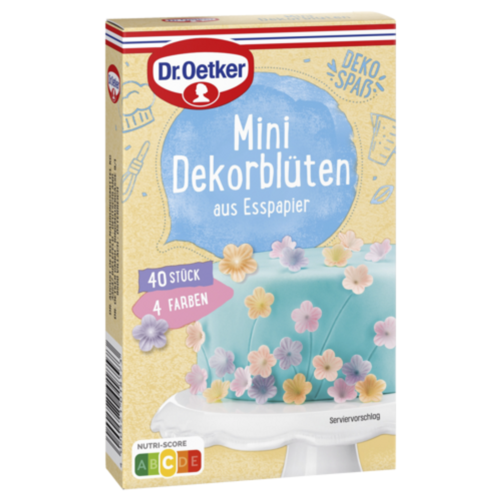 Dr.Oetker Mini Dekorblüten 40ST