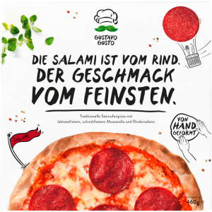 Gustavo Gusto Steinofenpizza Salame 460g