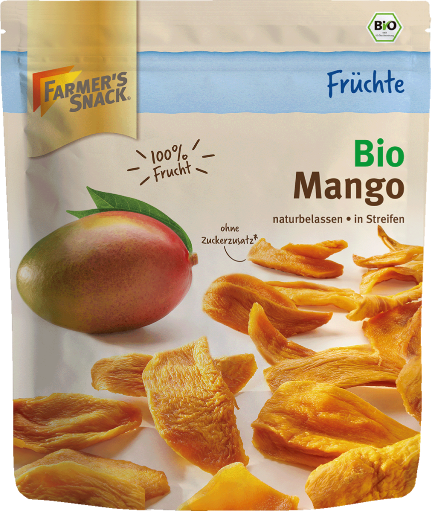 Bio Farmer's Snack Mangostreifen 100g