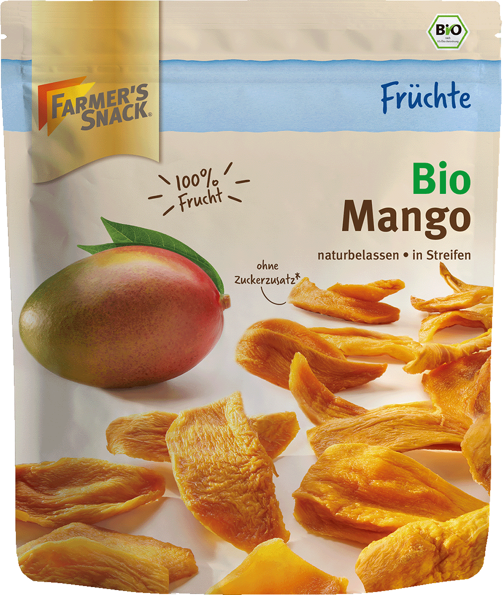 Bio Farmer's Snack Mangostreifen 100g