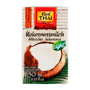 Real Thai Kokosnussmilch light 250ml