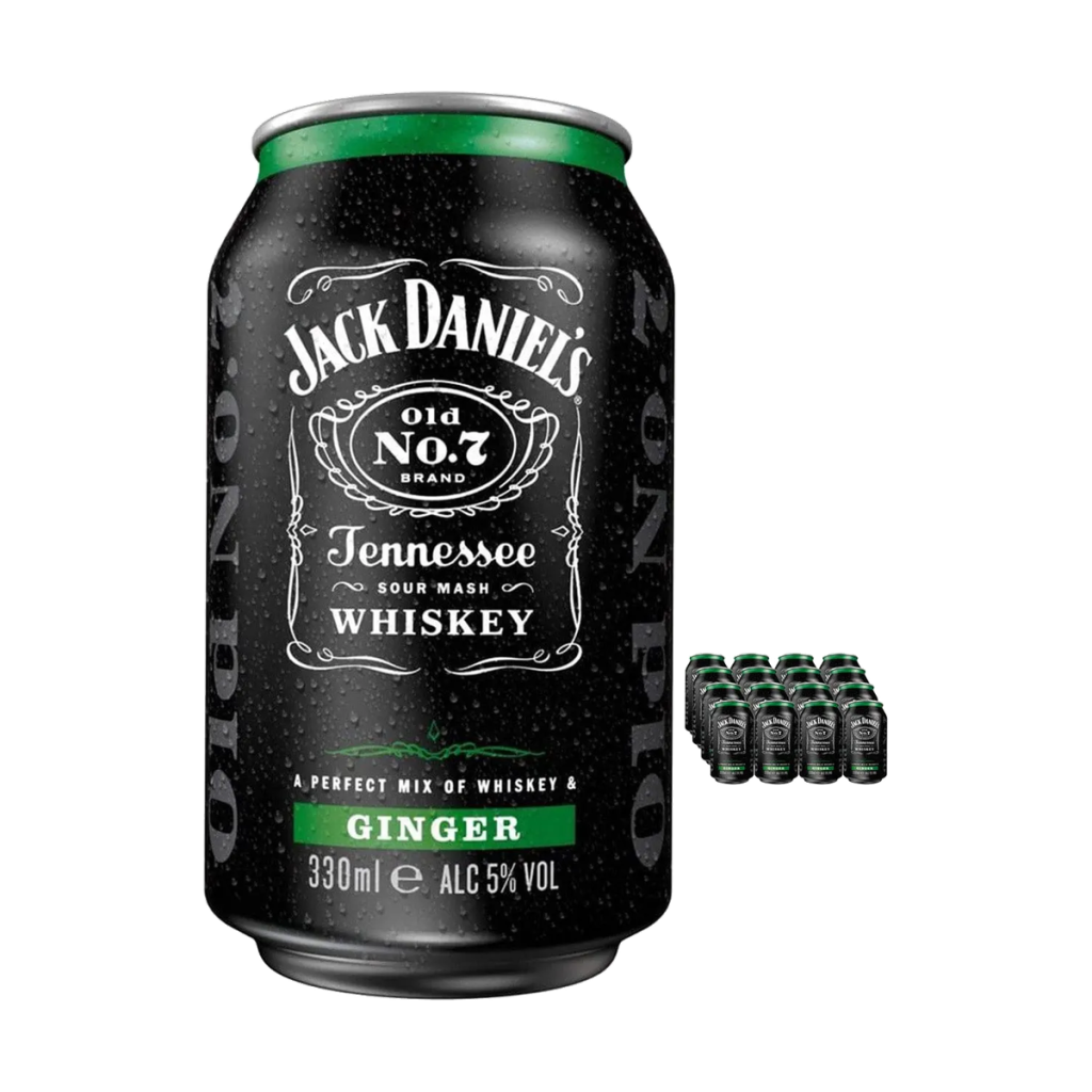 Jack Daniels & Ginger 12x0,33l
