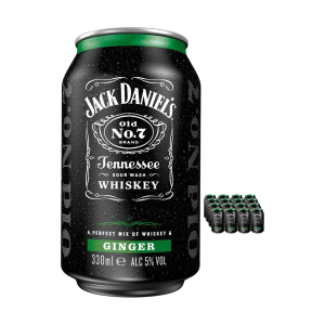 Jack Daniels & Ginger 12x0,33l