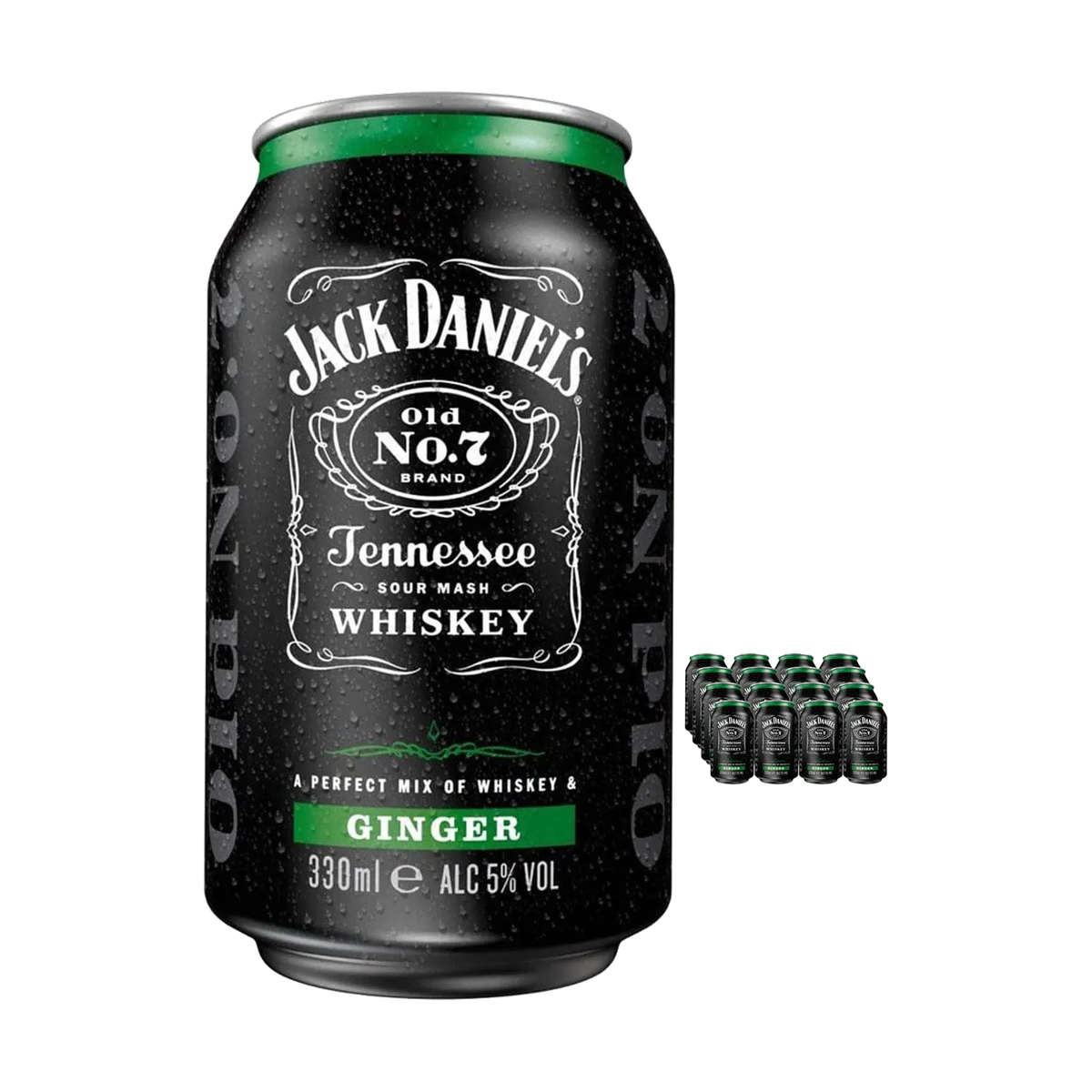 Jack Daniels & Ginger 12x0,33l