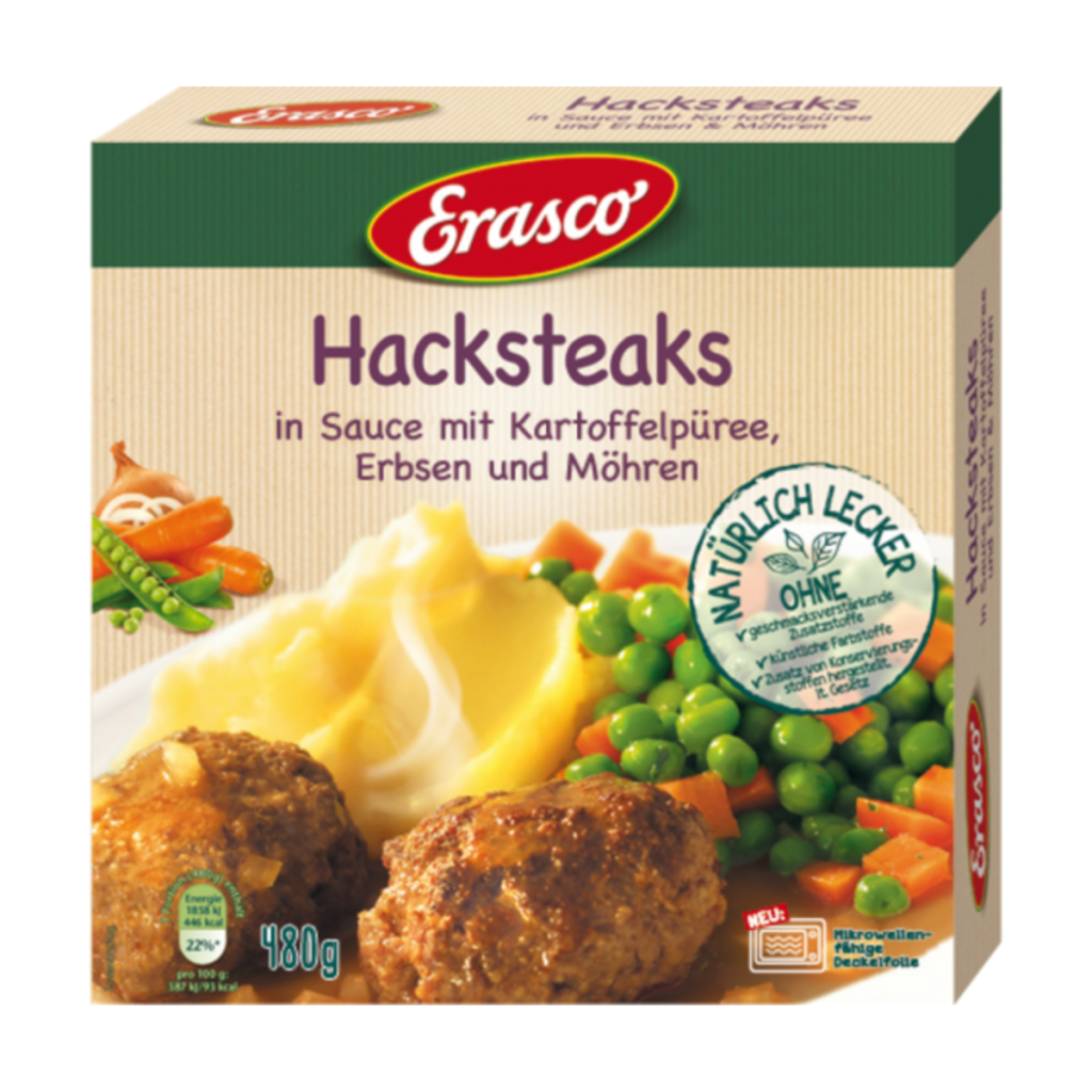 Erasco Menü Hacksteaks 480g