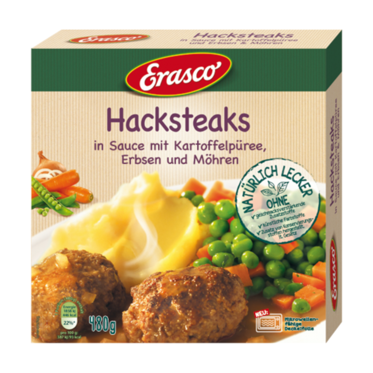 Erasco Menü Hacksteaks 480g